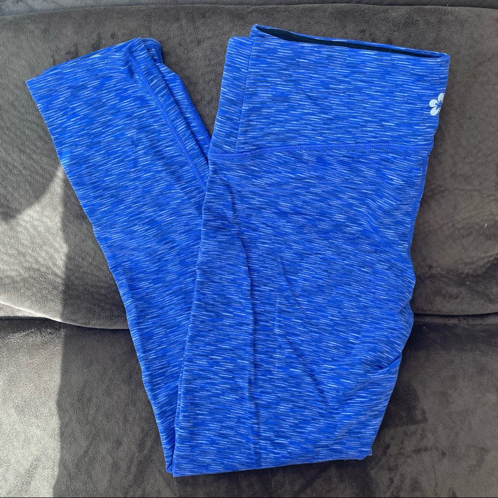 Blue Athletic Leggings